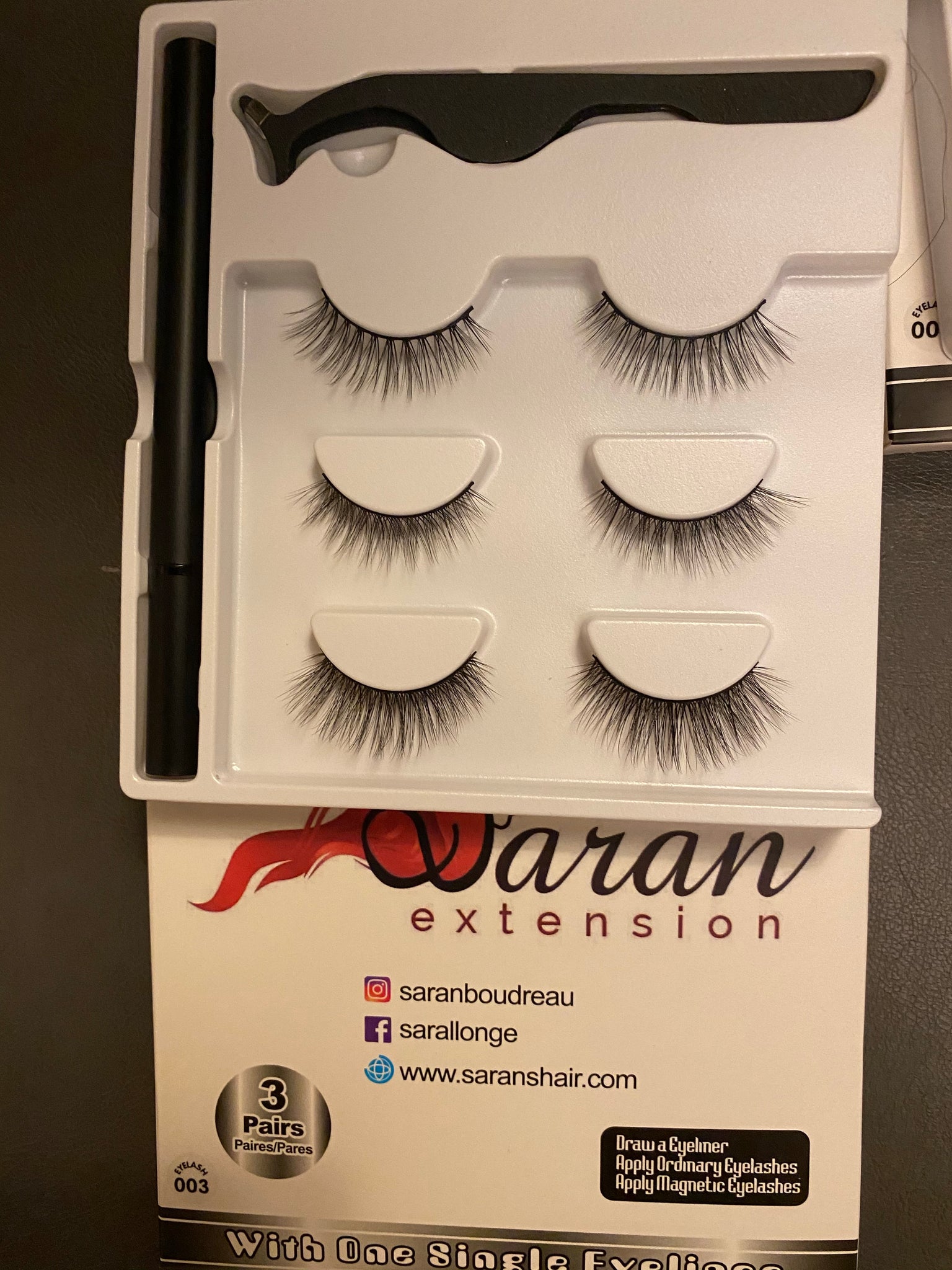 Charger l'image dans la galerie, Magic Cils /Eyelash With Magic Eyeliner kit 003