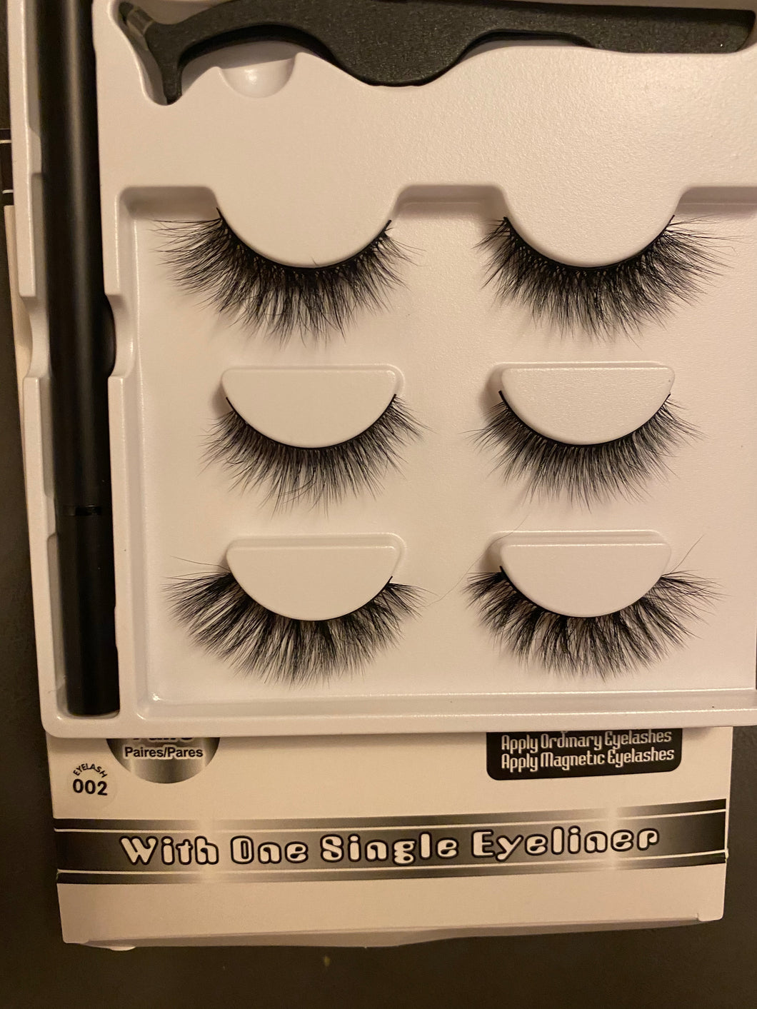 Magic Cils / Eyelash with Magic Eyeliner kit 002